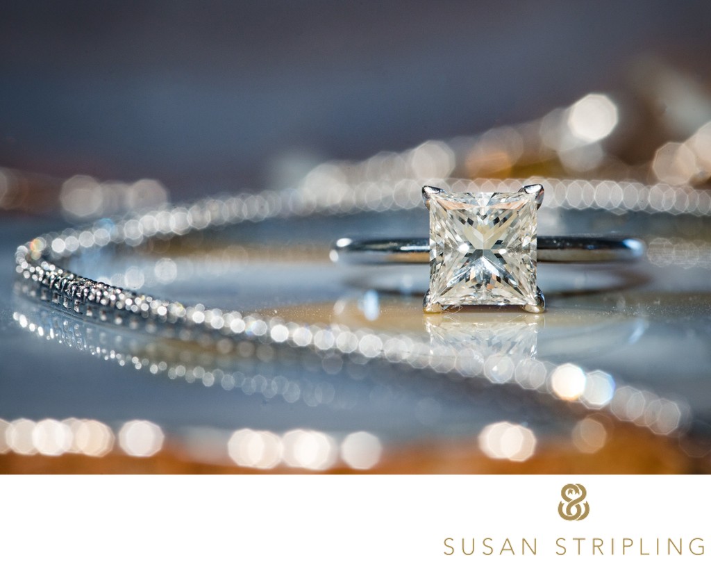 macro wedding detail photos with jewelry and rings