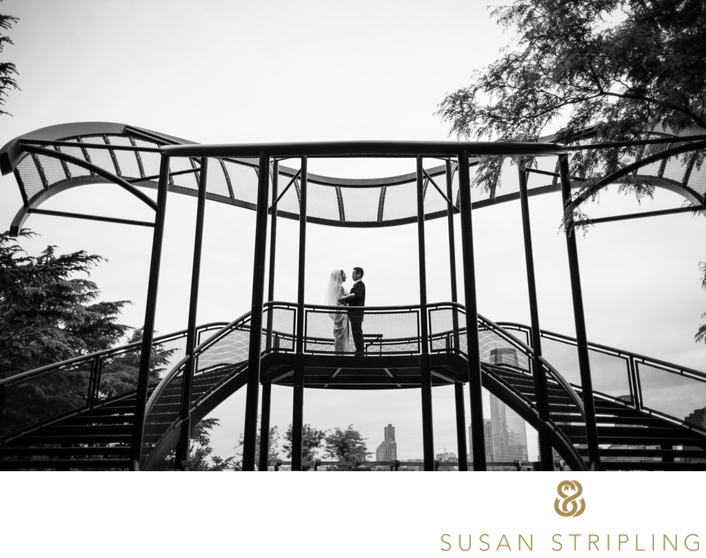 best wedding silhouette photography