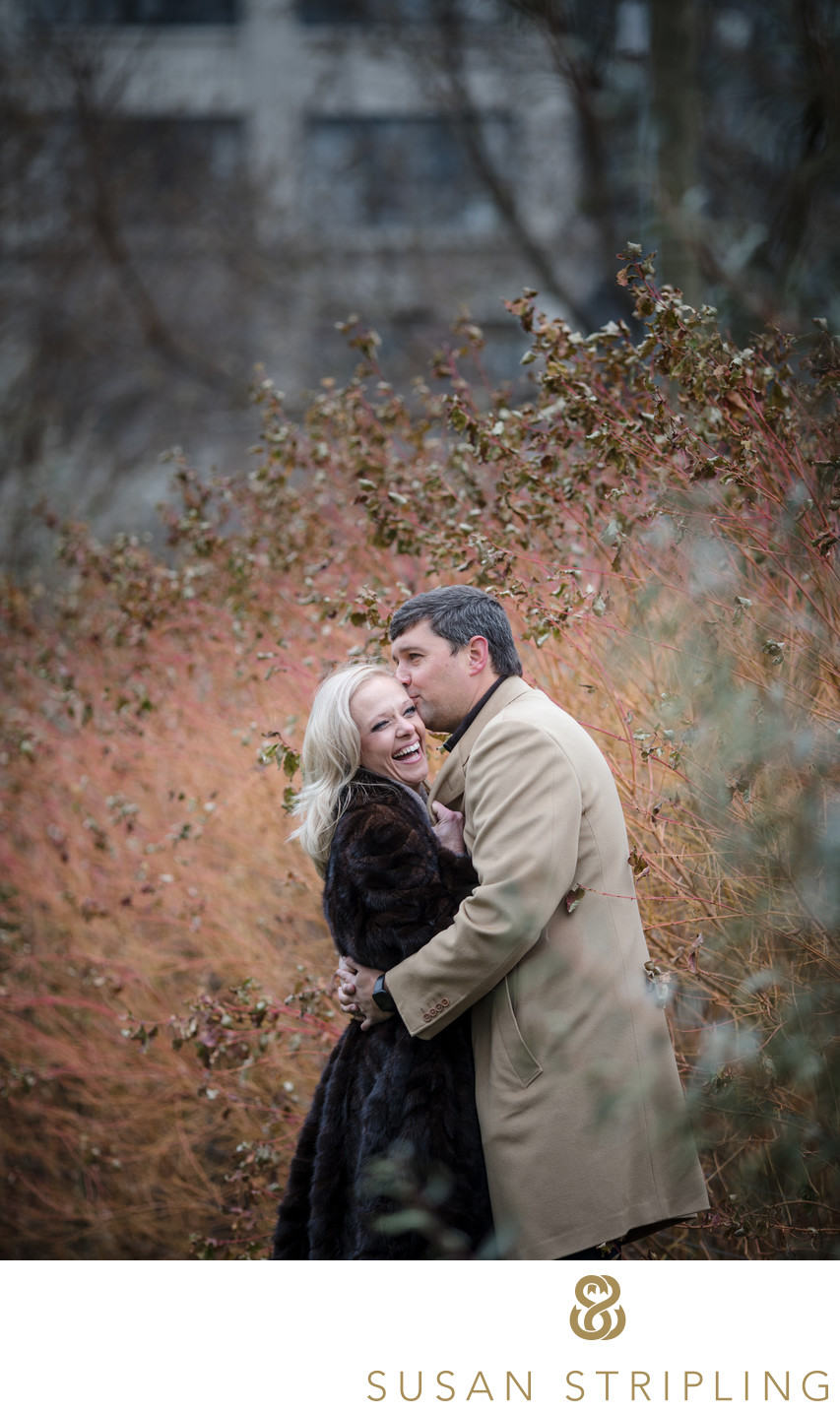 Winter Engagement Photography in NYC - Engagements - Susan Stripling