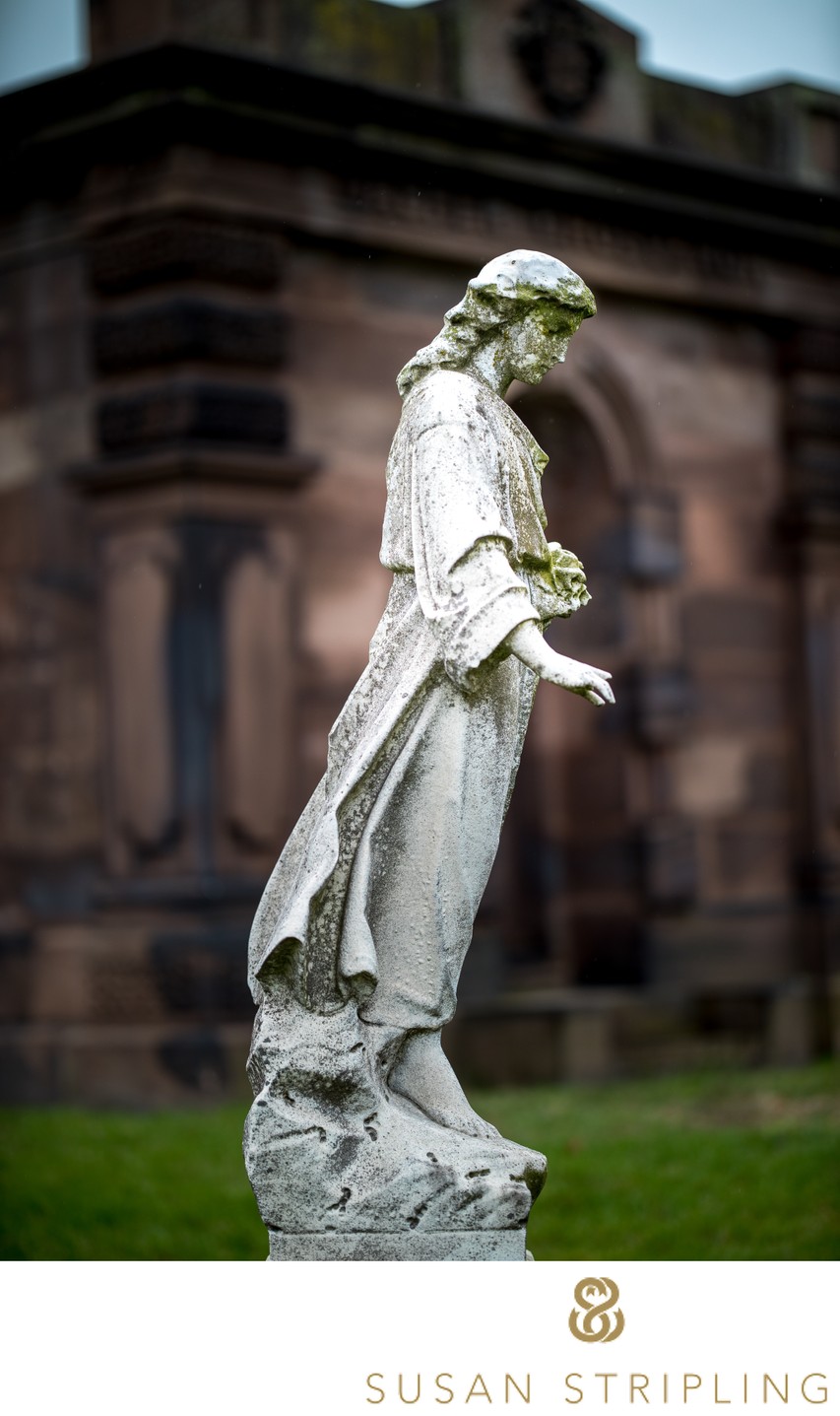 Green-Wood Cemetery Brooklyn Old Angel Statue
