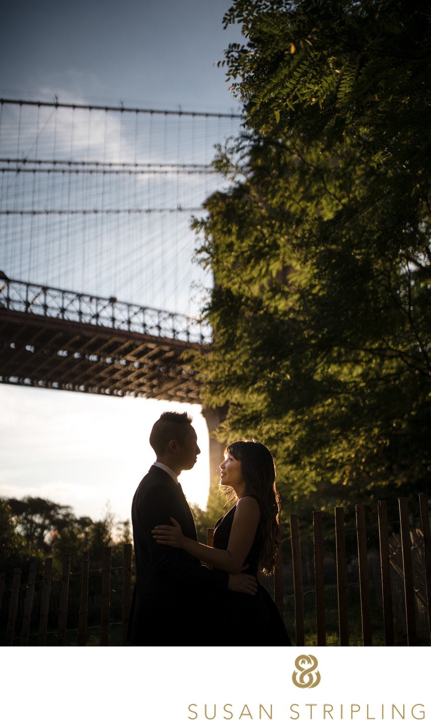 Romantic Dumbo Brooklyn Engagement Session