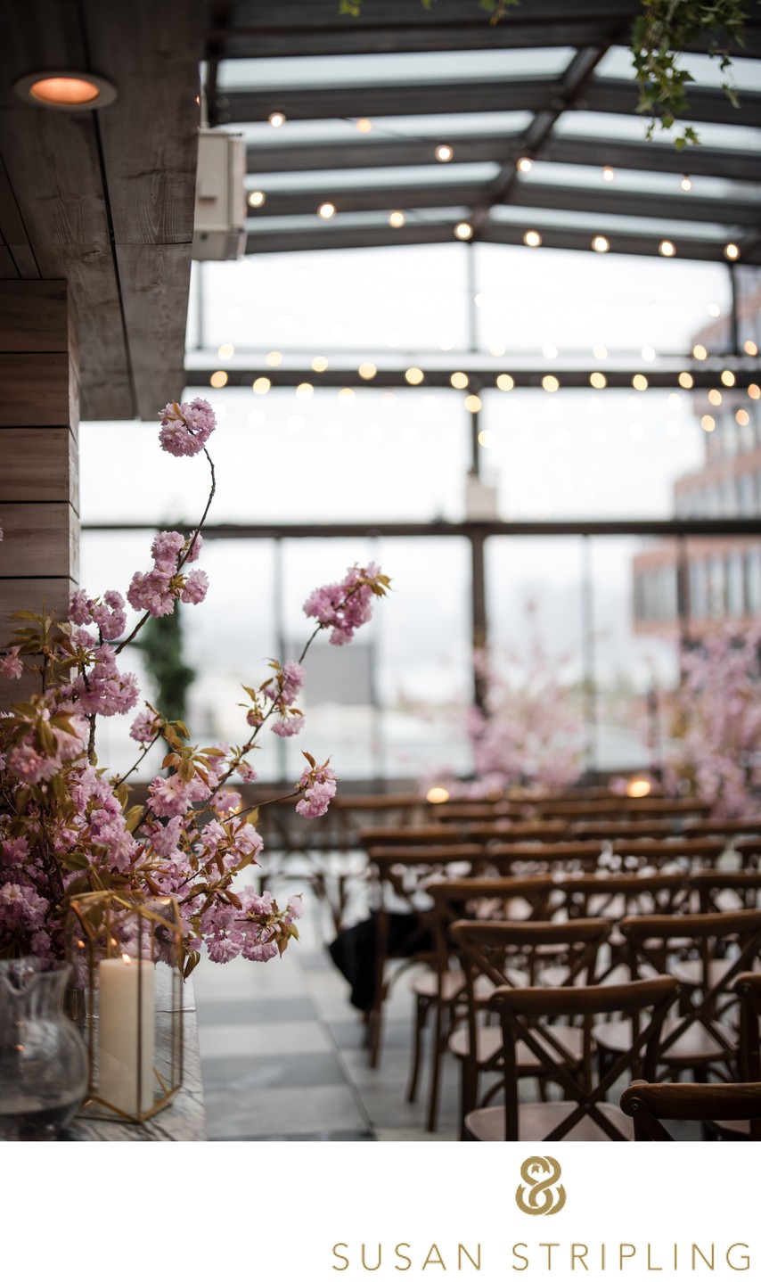 74 Wythe wedding ceremony layout