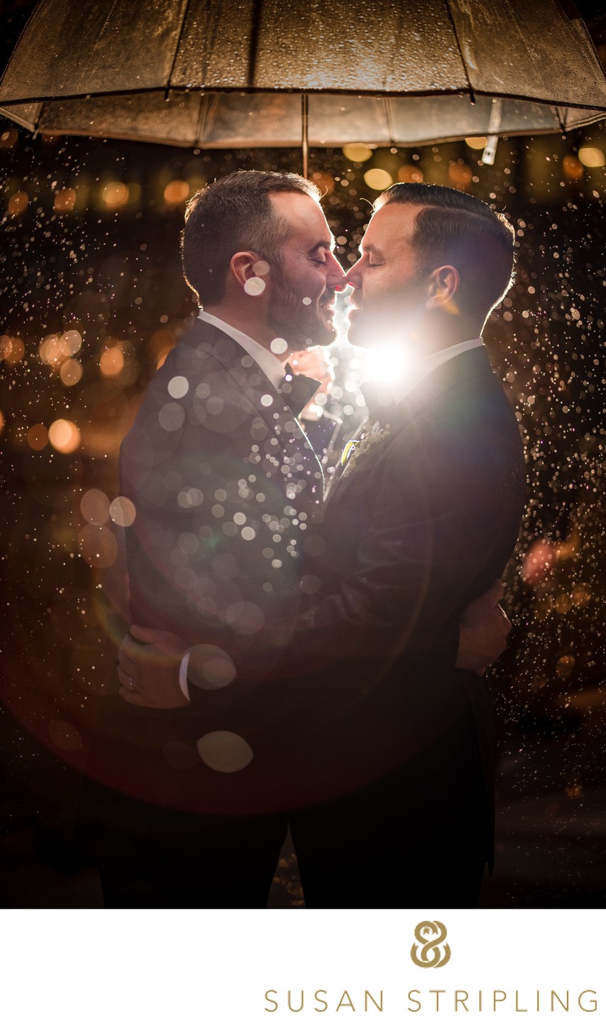  74 Wythe wedding in the rain photographer