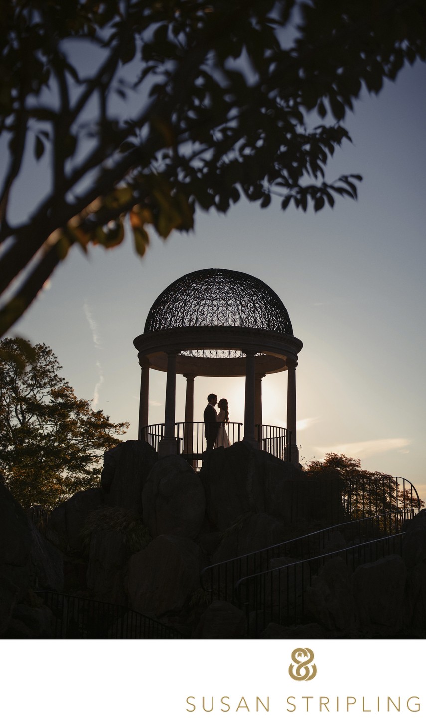 best wedding silhouette gazebo