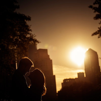 Central Park Engagement Shoot