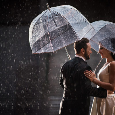 Tribeca Rooftop NY Wedding Photo