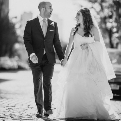Tribeca Rooftop NYC Wedding Photography