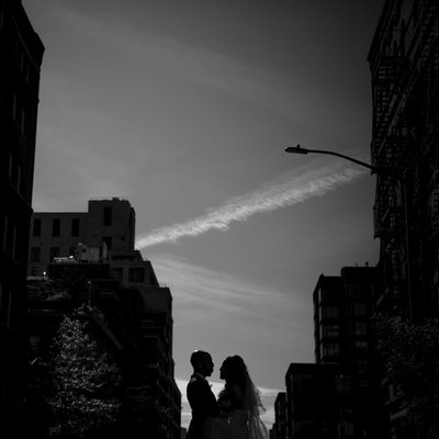 Tribeca Rooftop NYC Wedding Photographer