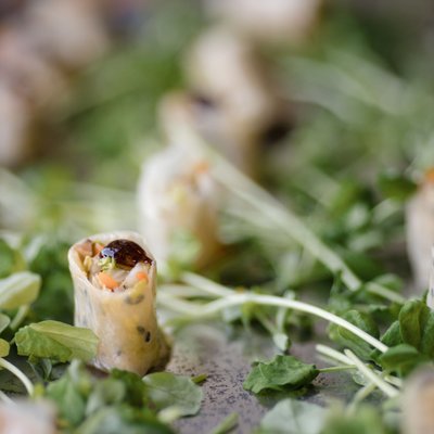 Tribeca Rooftop Manhattan Wedding Food