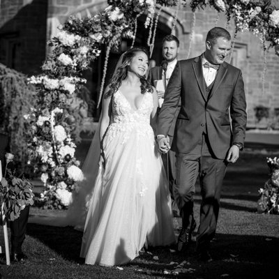 Photographers Whitby Castle Rye Wedding