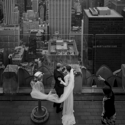 Pictures Top of the Rock Wedding