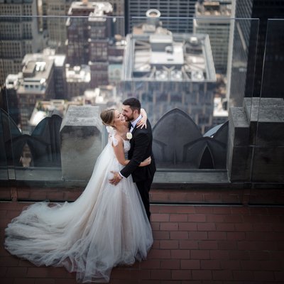 Top of the Rock NYC Wedding Photos