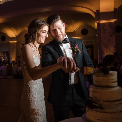 Philadelphia Ritz Carlton Wedding Reception Uplighting