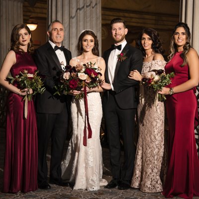 Philadelphia Ritz Carlton Wedding Family Pictures
