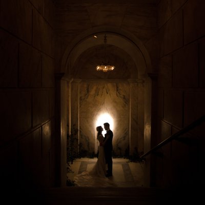 Philadelphia Ritz Carlton Wedding Best Staircase Photo