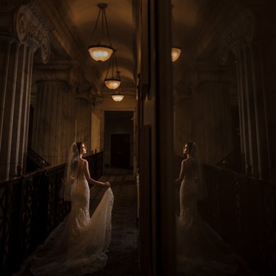 Philadelphia Ritz Carlton Wedding Balcony Pictures