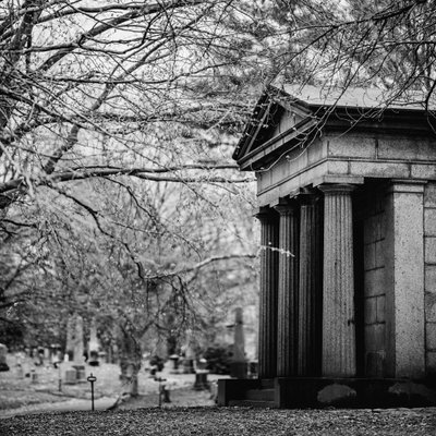 Green-Wood Cemetery Brooklyn Mausoleum Picture