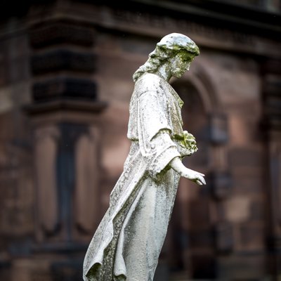 Green-Wood Cemetery Brooklyn Old Angel Statue