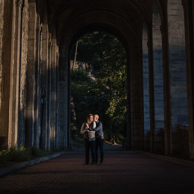 Fort Tryon NYC Engagement Photographer