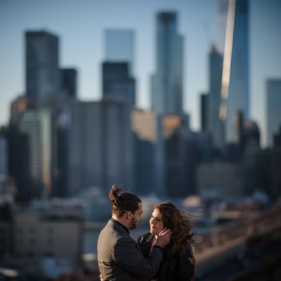 Timeless Brooklyn Bridge Wedding Pictures in Dumbo
