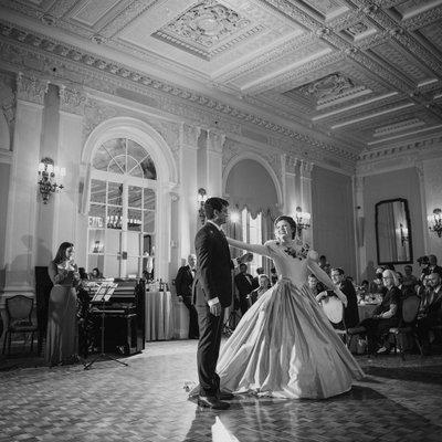 Yale Club NYC Wedding ballroom photo