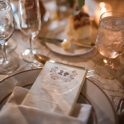 Yale Club NYC Wedding table decor