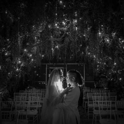 beekman hotel wedding wisteria garden photo