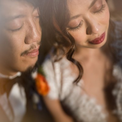 George Peabody Library wedding portrait photo