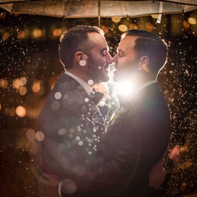  74 Wythe wedding in the rain photographer