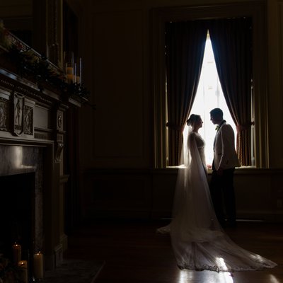 wedding silhouette pictures