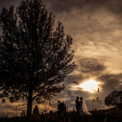 best wedding silhouette fall
