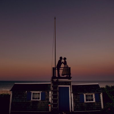 wedding silhouette cape cod