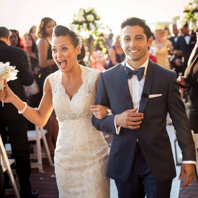 Wedding Ceremony at Liberty Warehouse