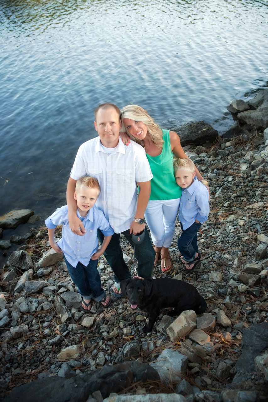 Hayden Lake Idaho Family Portraits