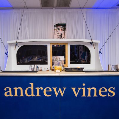 Vineyard Vines Themed Bar Mitzvah - Fishing Boat Decor
