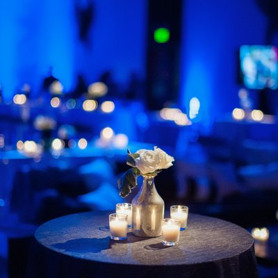 Blue and White Bar Mitzvah Theme