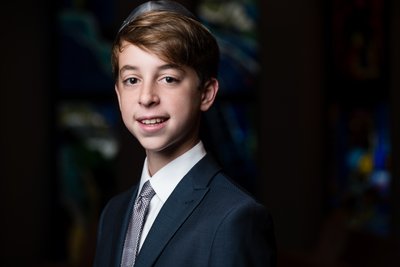 Bar Mitzvah Temple Portrait 