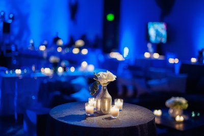 Blue and White Bar Mitzvah Theme