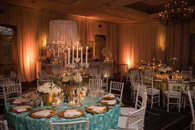 Romantic Feminine Bat Mitzvah Decor - Paris Theme