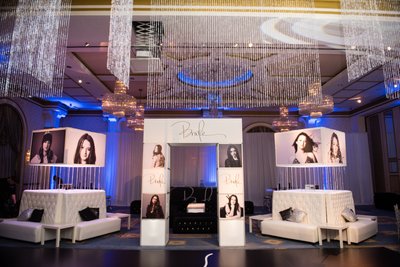 Pre-Shoot Portraits Used as Mitzvah Decor - The Grove