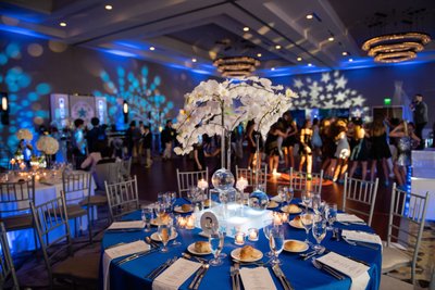 Mitzvah Decor Room Shot Embassy Suites Berkeley Heights