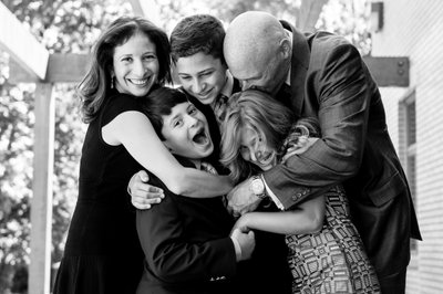 Fun Candid Bar Mitzvah Photography