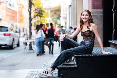 Bat Mitzvah Photographer Premitzvah Shoot NYC Downtown