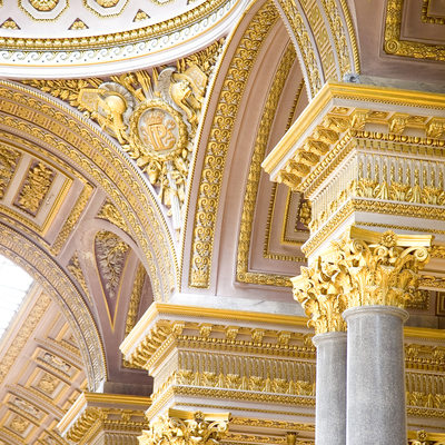 Louvre Interior Buttress