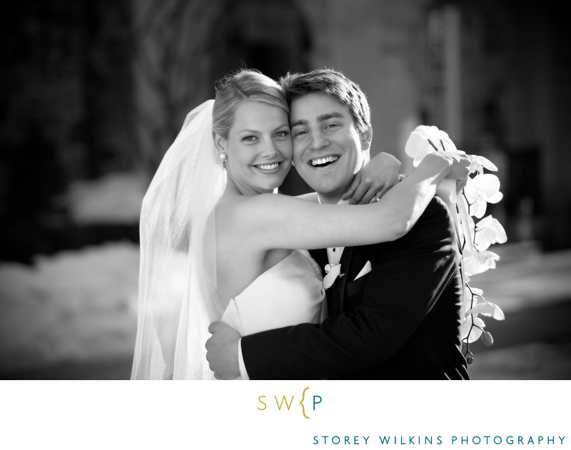 Bride and Groom Portrait at Graydon Hall Manor Wedding