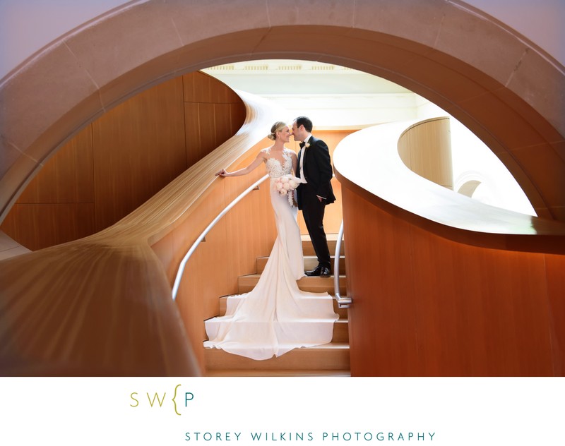 Art Gallery of Ontario Wedding in Walker Court
