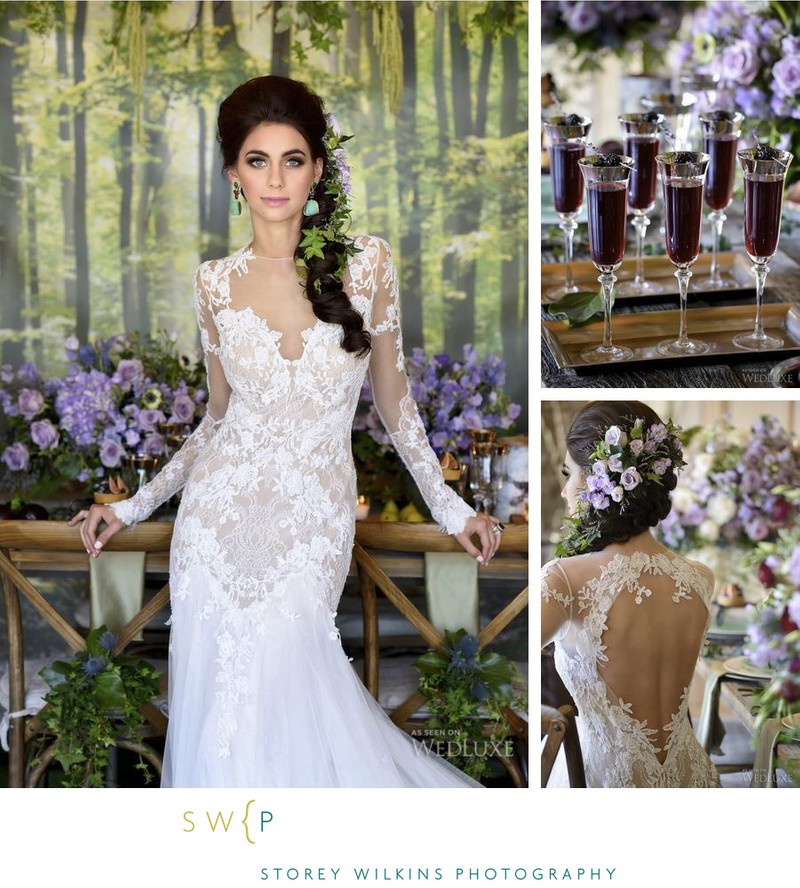 Wedluxe Magazine Styled Shoot