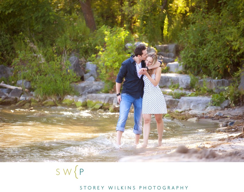 Romantic Engagement Portrait by Toronto Photographer