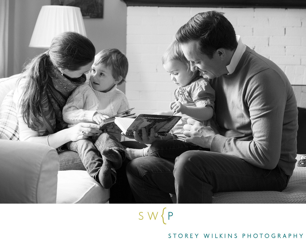 Great Family Photos:  Story Time by Storey Wilkins