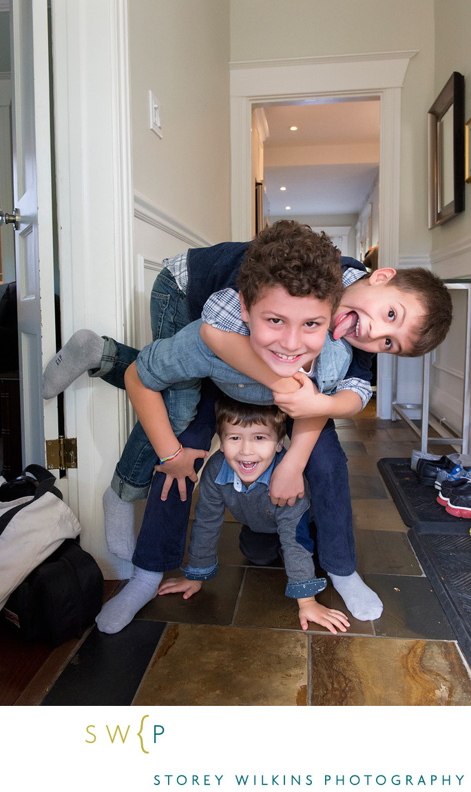 Three Brothers Bring the Energy: Pure Family Joy